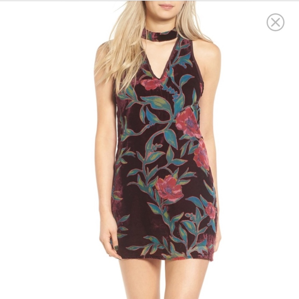 Velvet Mini Dress